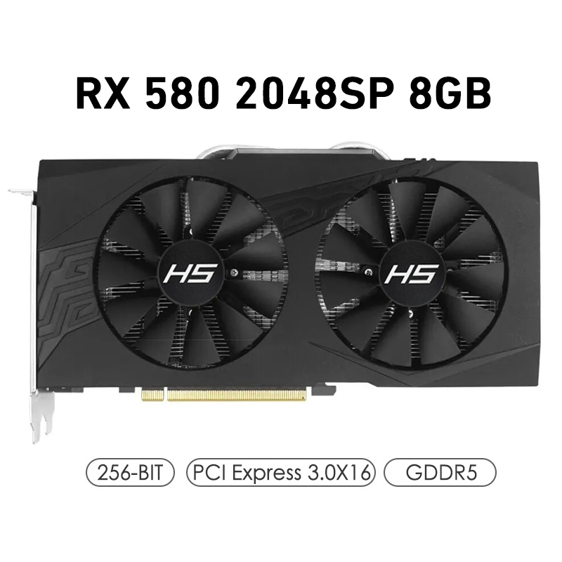 Rx 580 8Gb 2048Sp Gpu - 最安値 RX580 ビデオカード Radeon RX 580