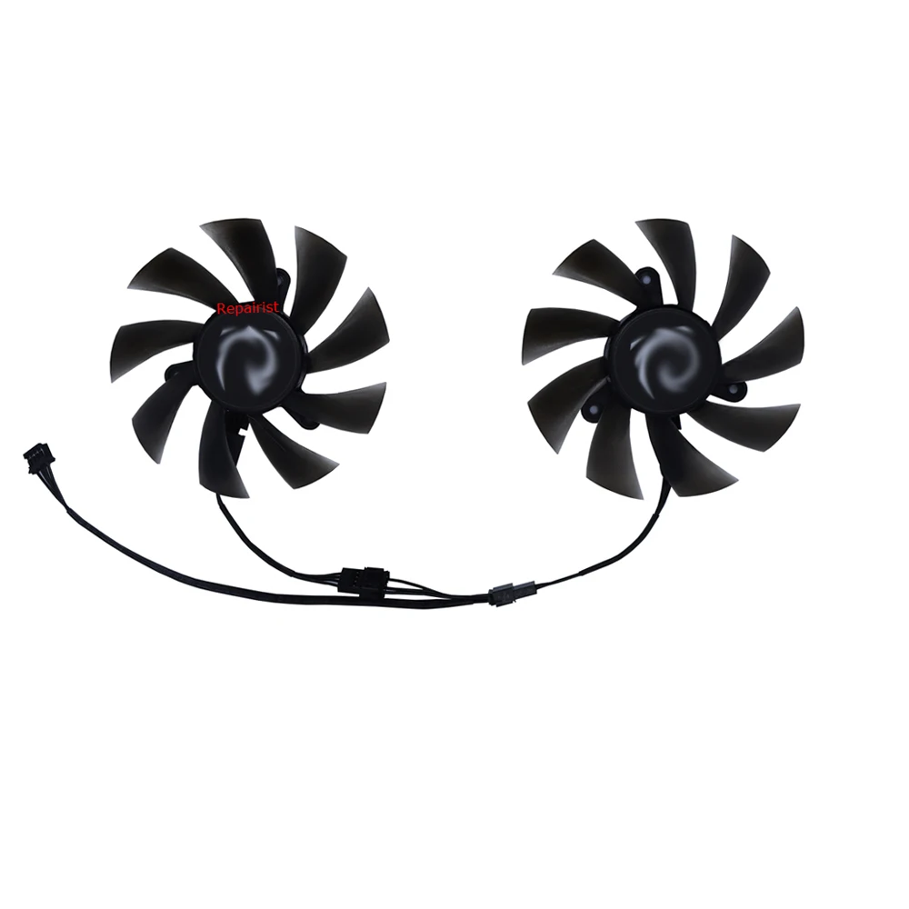 Rx 580 8Gb 2048Sp Gpu - 2ピース/セット,gpuグラフィックカード,plap09215b12h,ga92s2h,ビデオクーラー,elsa rx 580 8g rx580 8gb