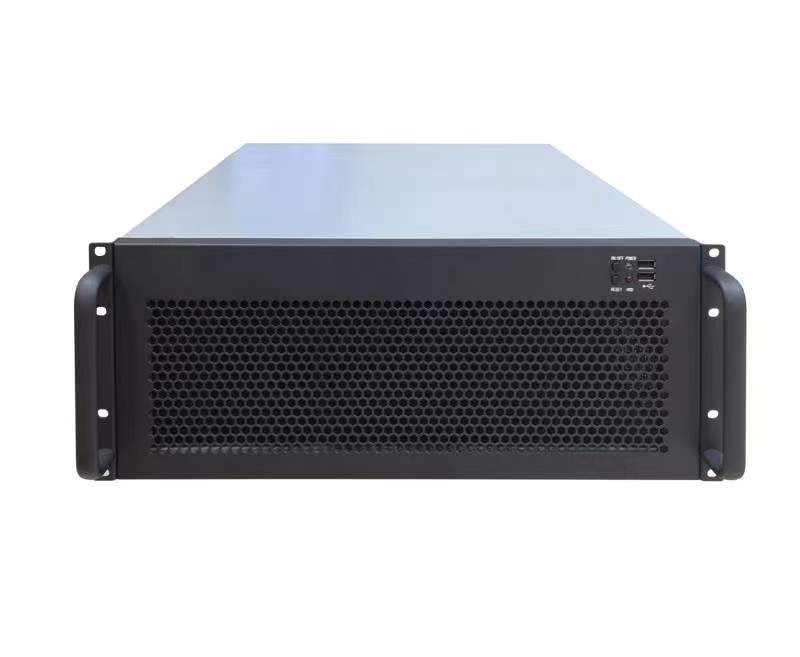 8 Gpu 4U Server Chassis - 4U産業用ラックサーバーケース（IDCルーム向け）、マルチGPU対応、847マザーボード対応、静音冷却AIレンダリングシャーシ