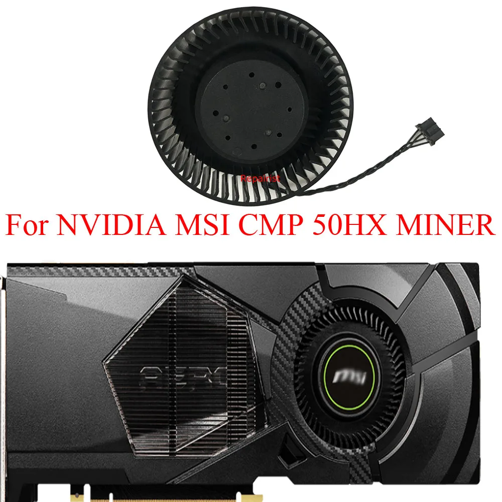 Cmp 50Hx Mining Card - マイニングカード冷却用マイナークーラー,直径65mm,msi nviia 50 hx,plb06625b12hh
