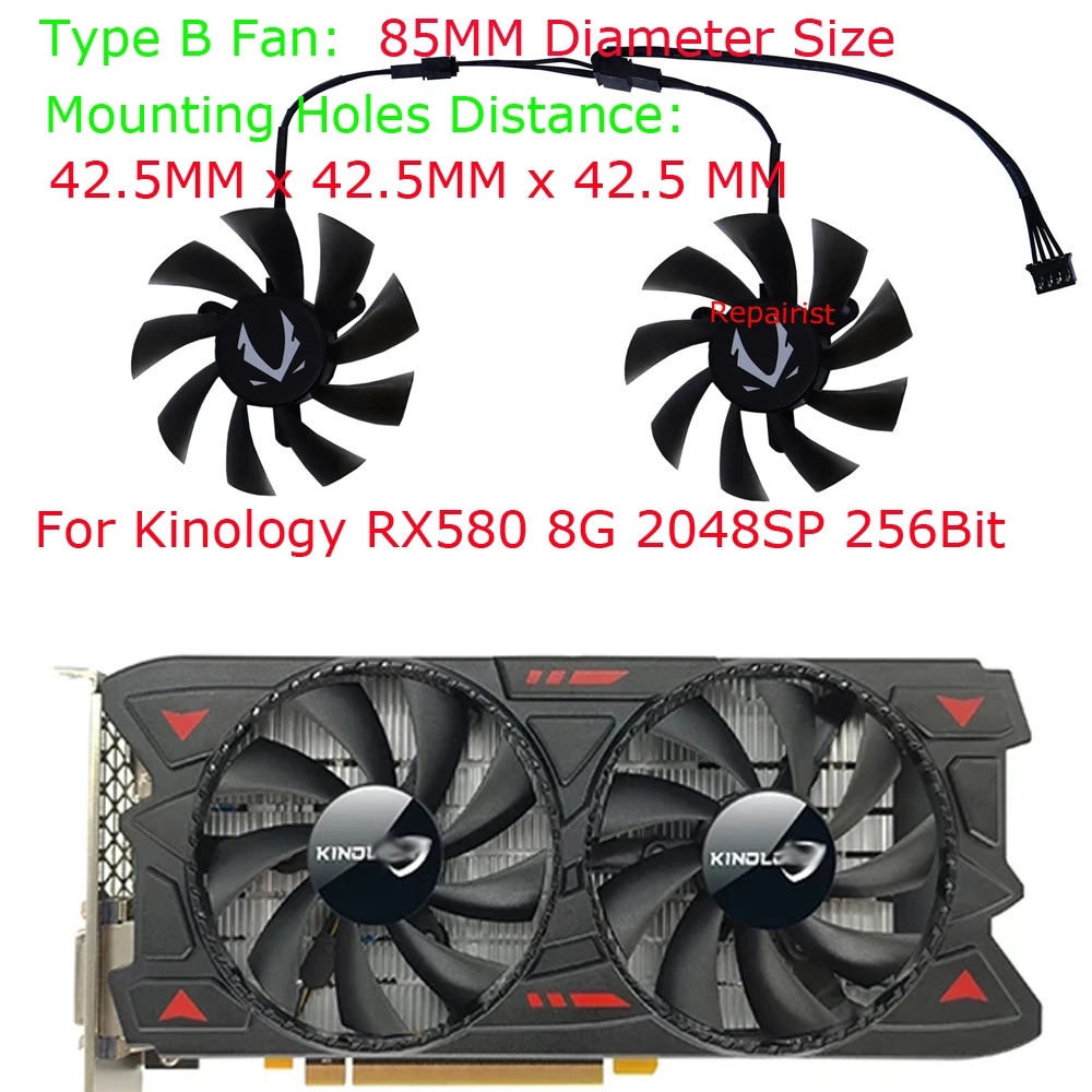 2ピース/セット,XY-D09015B,グラフィックGPUク - Rx 580 8Gb 2048Sp Gpu のレビューと価格