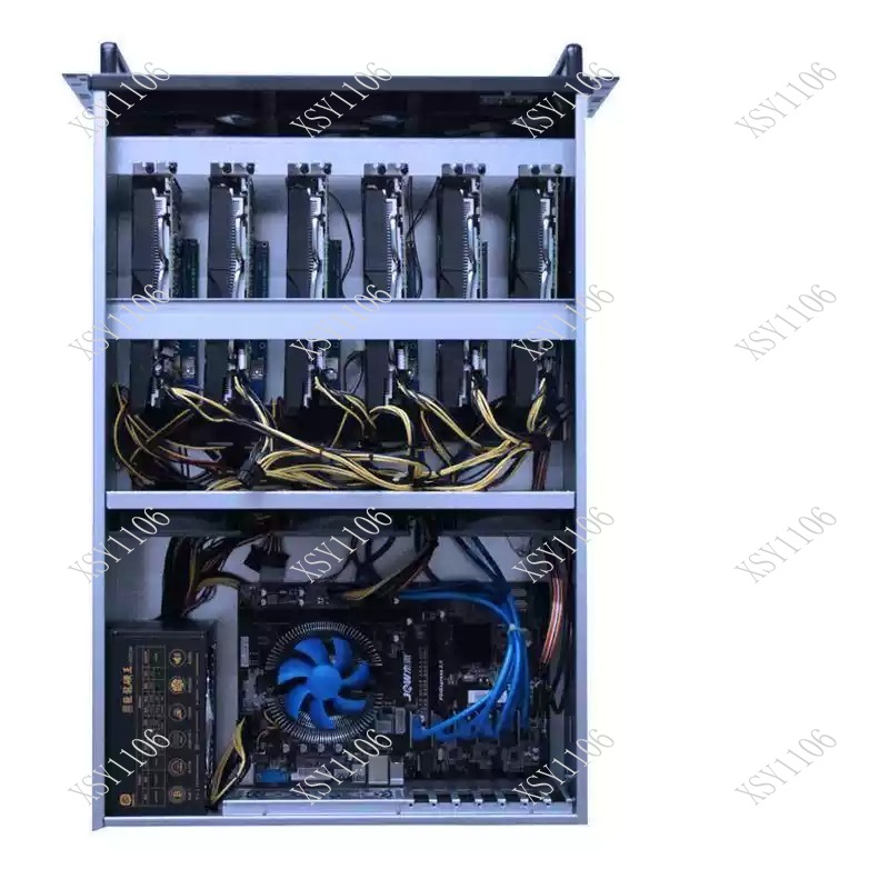 6/8カード4U ATX産業用制御シャーシマルチGPUサーバ - 8 Gpu 4U Server Chassis のレビューと価格