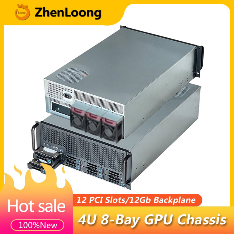 Zhenloong-gpu 4uサーバーラックケース、pci - 8 Gpu 4U Server Chassis のレビューと価格